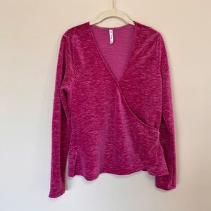 Acos&a pink long sleeve top | Size L
